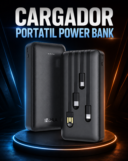 CARGADOR PORTATIL POWER BANK - Energía portátil para tu día a día