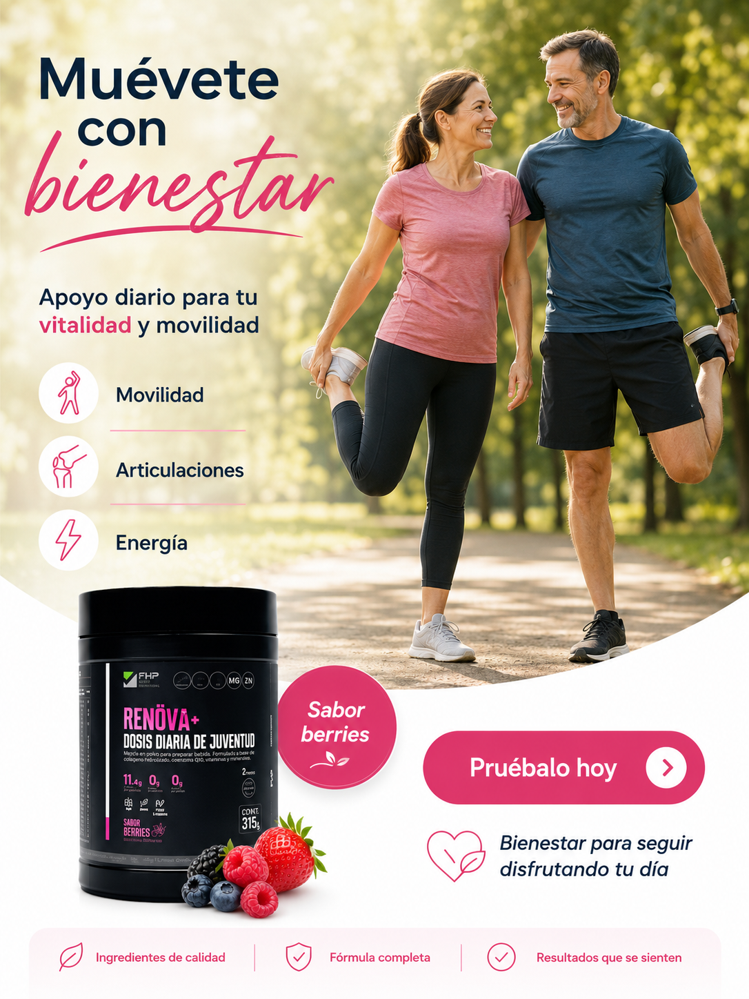 RENÖVA+ COLÁGENO - Belleza, vitalidad y bienestar desde adentro