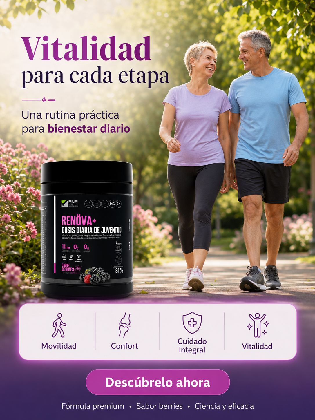 RENÖVA+ COLÁGENO - Belleza, vitalidad y bienestar desde adentro