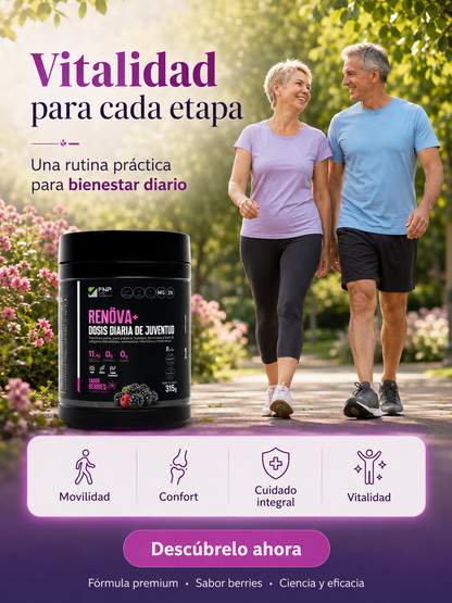 RENÖVA+ COLÁGENO - Belleza, vitalidad y bienestar desde adentro