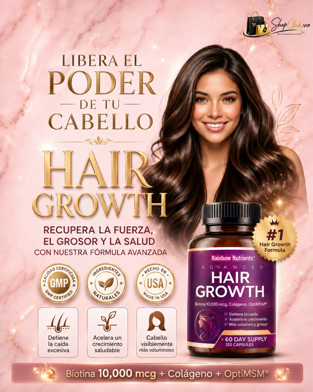 HAIR GROWTH – Nutrición Capilar Avanzada