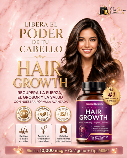 HAIR GROWTH – Nutrición Capilar Avanzada