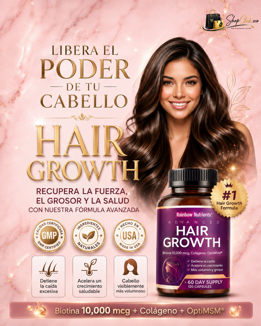 HAIR GROWTH – Nutrición Capilar Avanzada