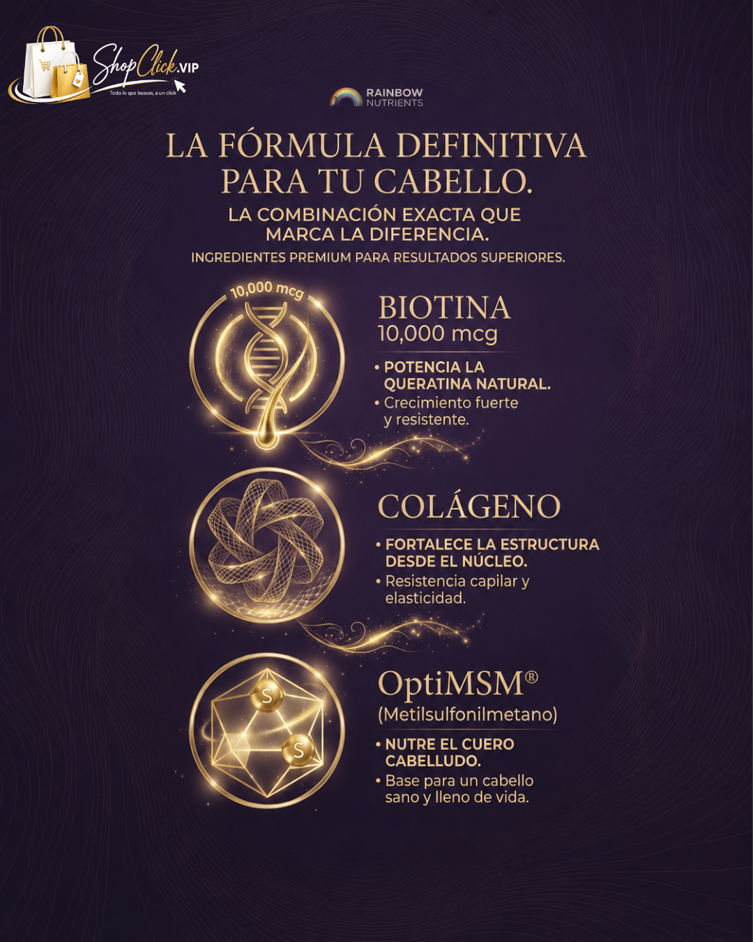HAIR GROWTH – Nutrición Capilar Avanzada