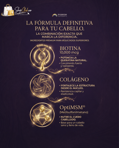 HAIR GROWTH – Nutrición Capilar Avanzada