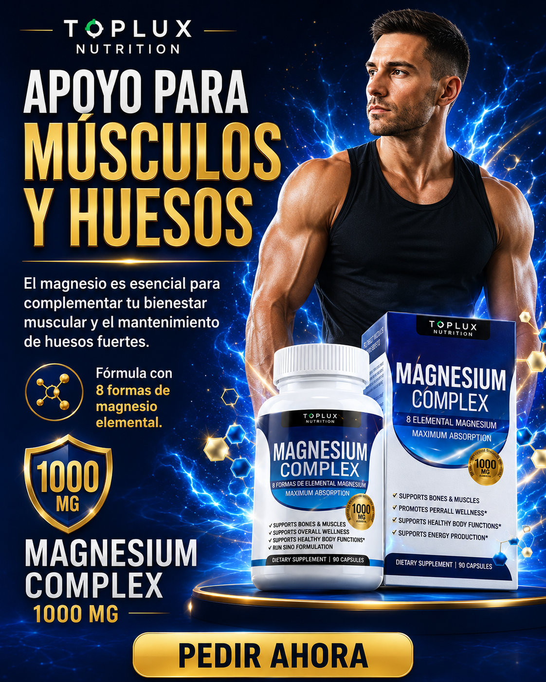 MAGNESIUM COMPLEX 1000 MG – Bienestar, energía y descanso en una sola fórmula